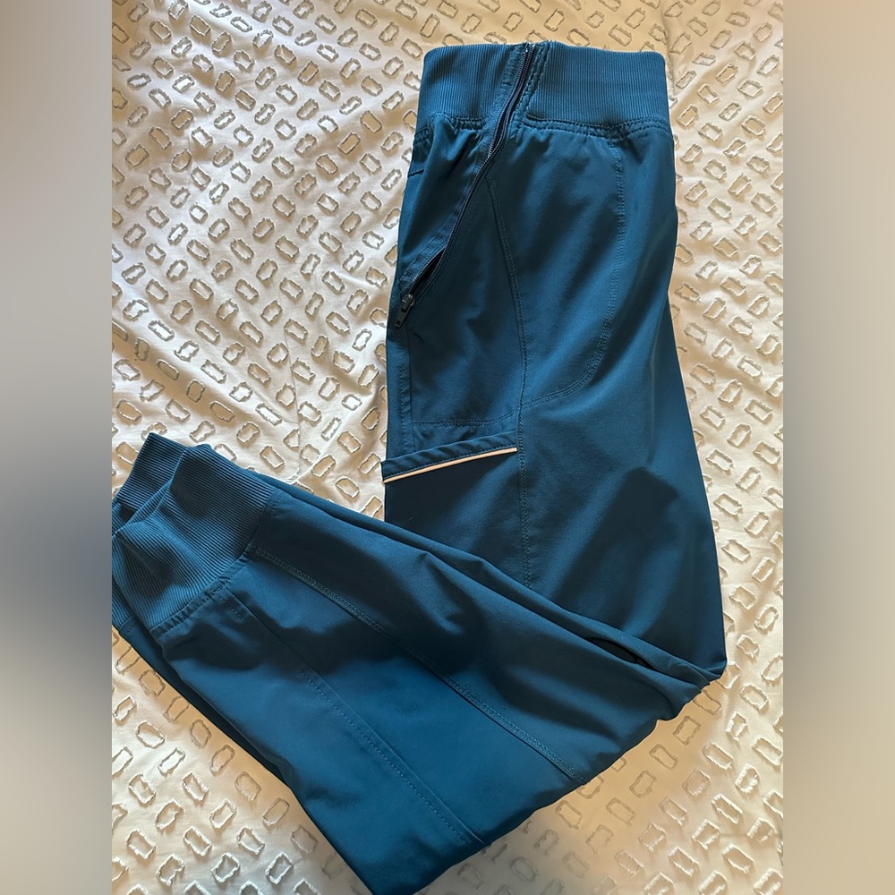 Women’s Teal Jogger Scrub Pants